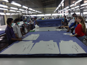 Assessment on existing Mini Marking procedure of the factory to provide suggested improvement to reduce fabric waste