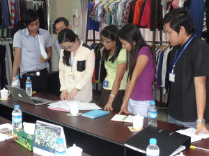 Documents check at Myanmar Synergy