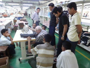 Onsite coaching at Shwe Sakar 1 (Mechanic Training Program) 3