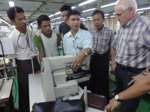 Onsite coaching at Shwe Sakar 1 (Mechanic Training Program) 5