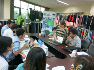 Presentation on SAM(Standard Allowance Minute), Tailor Guideline Training and Efficient Department Floor Plan at Myanmar Synergy